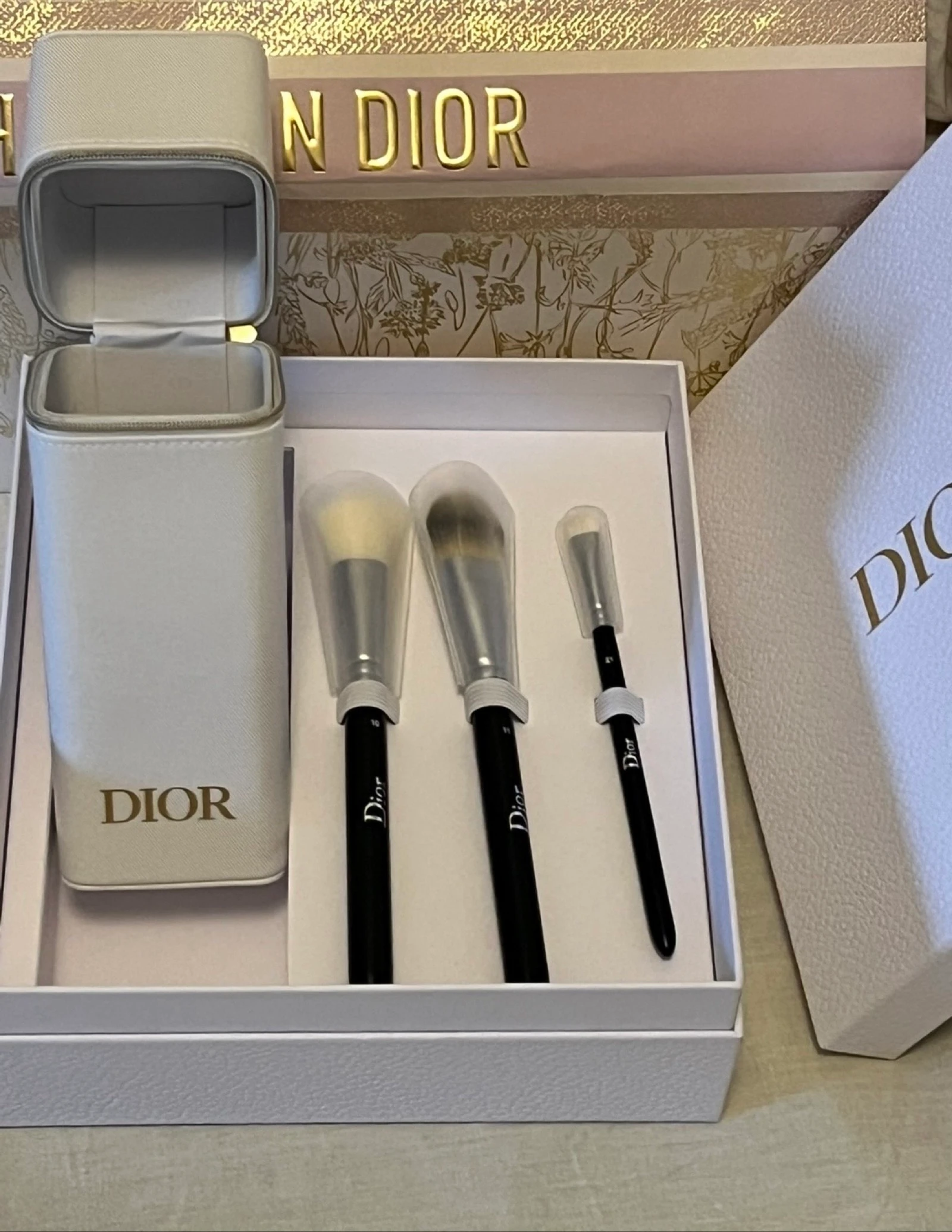 Dior coffret pinceaux maquillage 